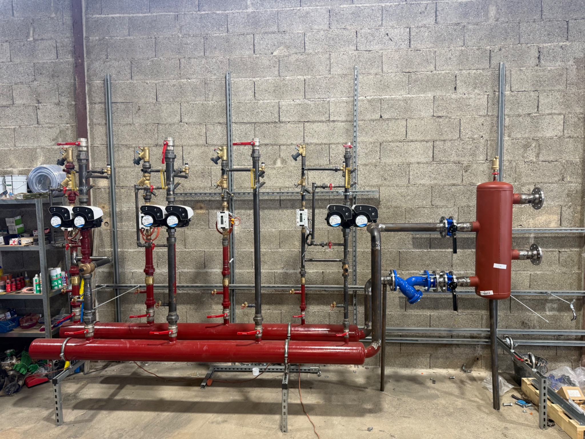 Panoplie hydraulique acier préfabriquée par INNOTHERMA