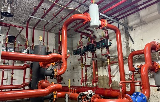 Chaufferie et sous-station réalisées par INNOTHERMA